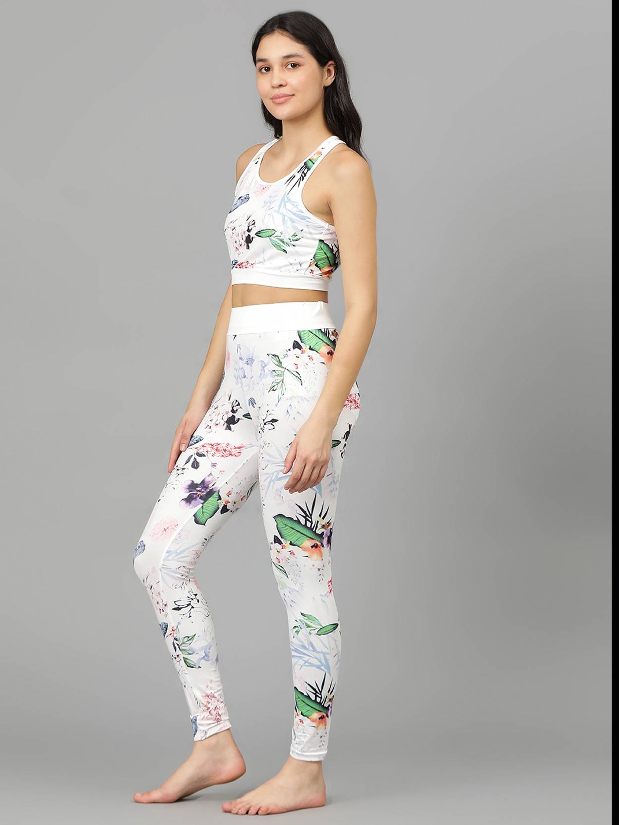 KOTTY  Printed Women Multicolor Tights