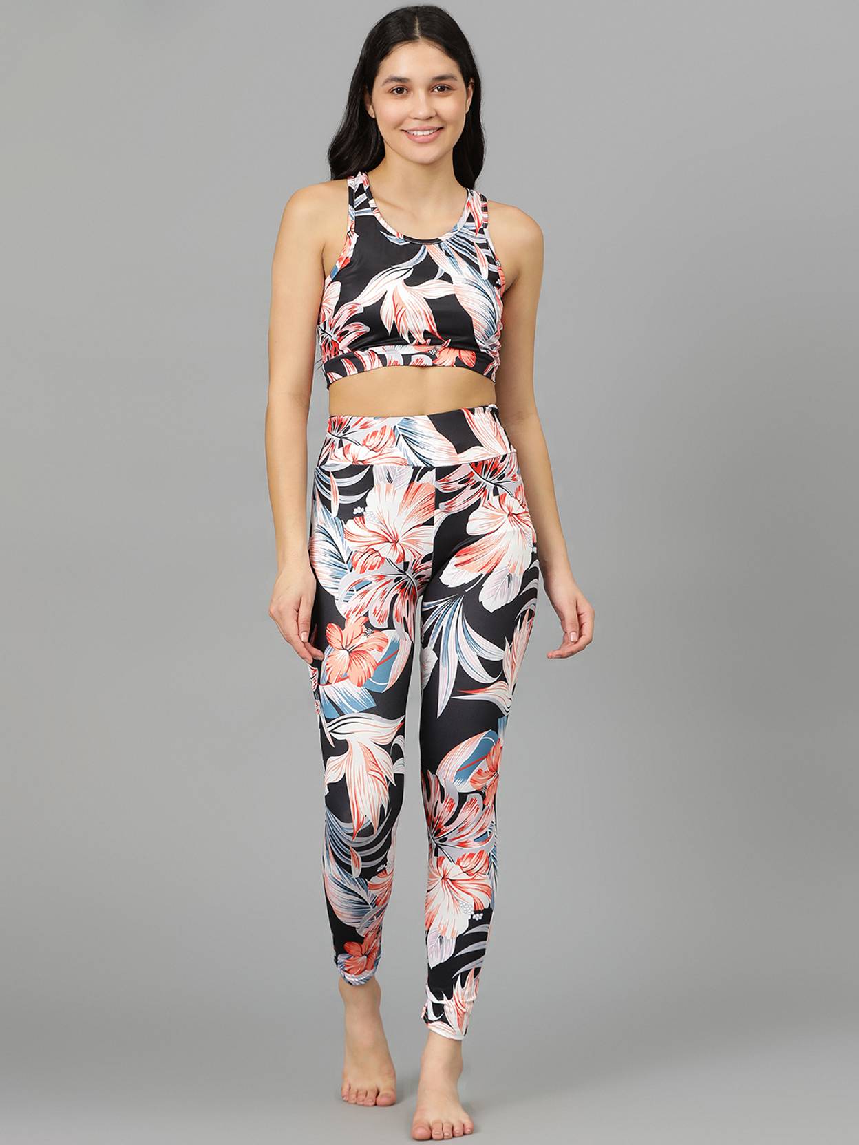 KOTTY  Printed Women Multicolor Tights