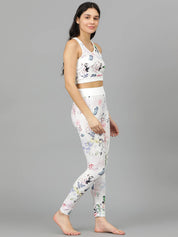 KOTTY  Printed Women Multicolor Tights