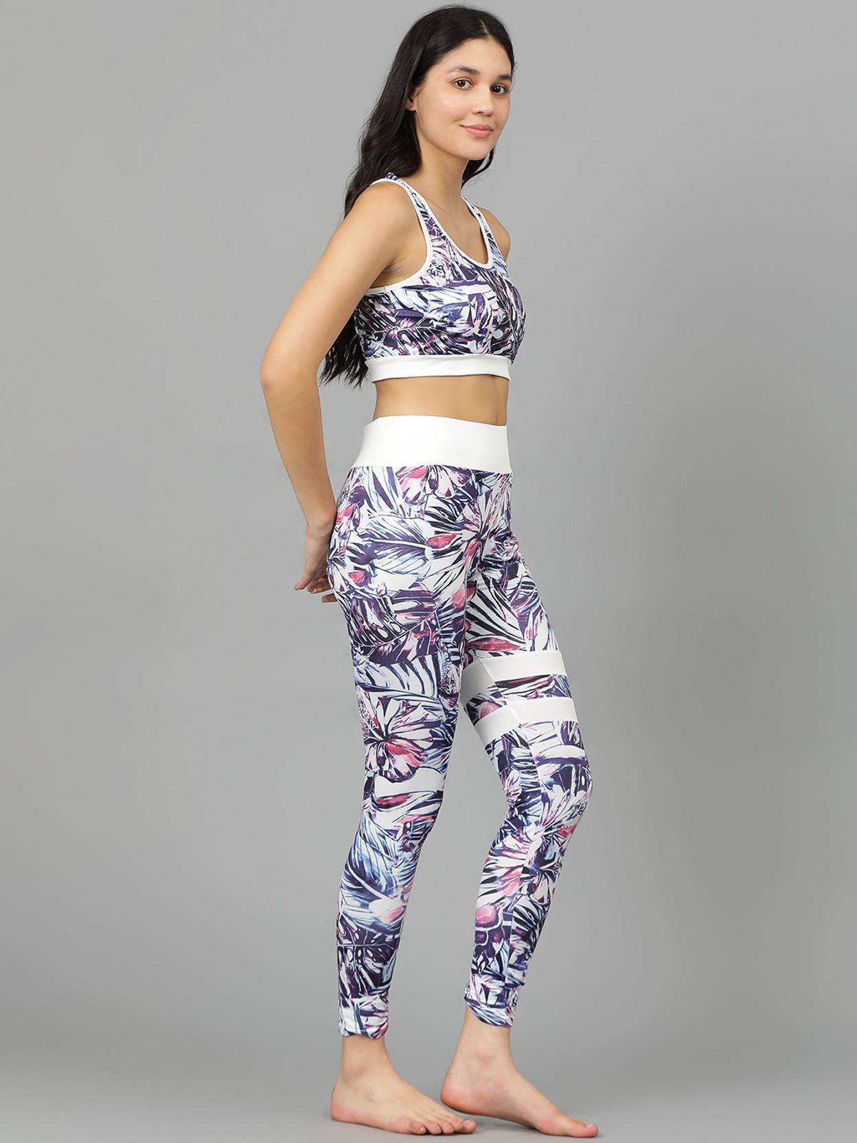 KOTTY  Printed Women Multicolor Tights