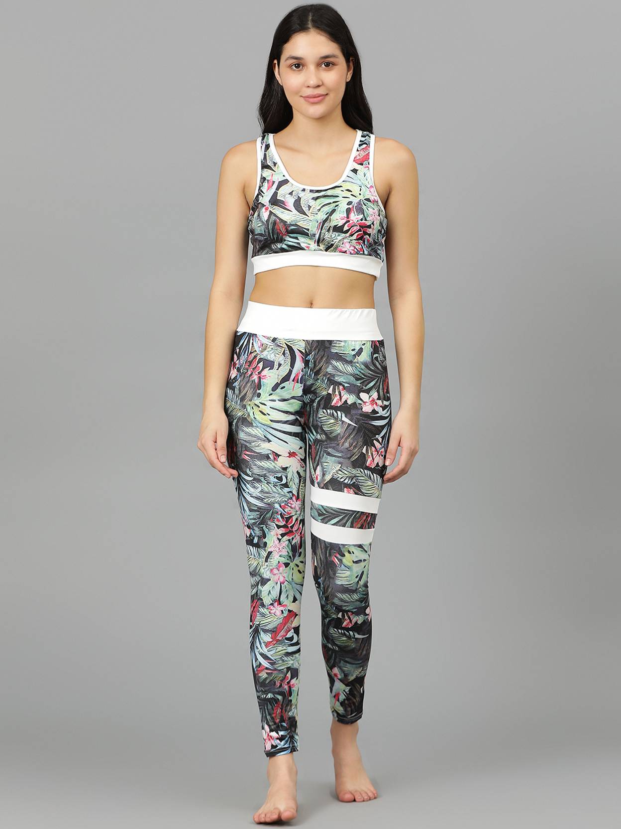 KOTTY  Printed Women Multicolor Tights