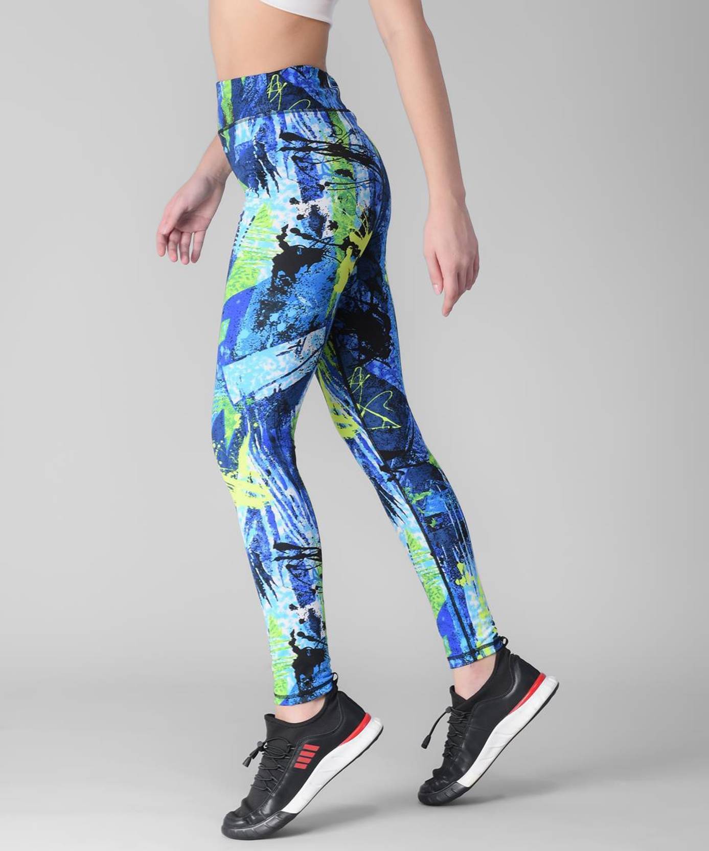 KOTTY Printed Women Multicolor Tights