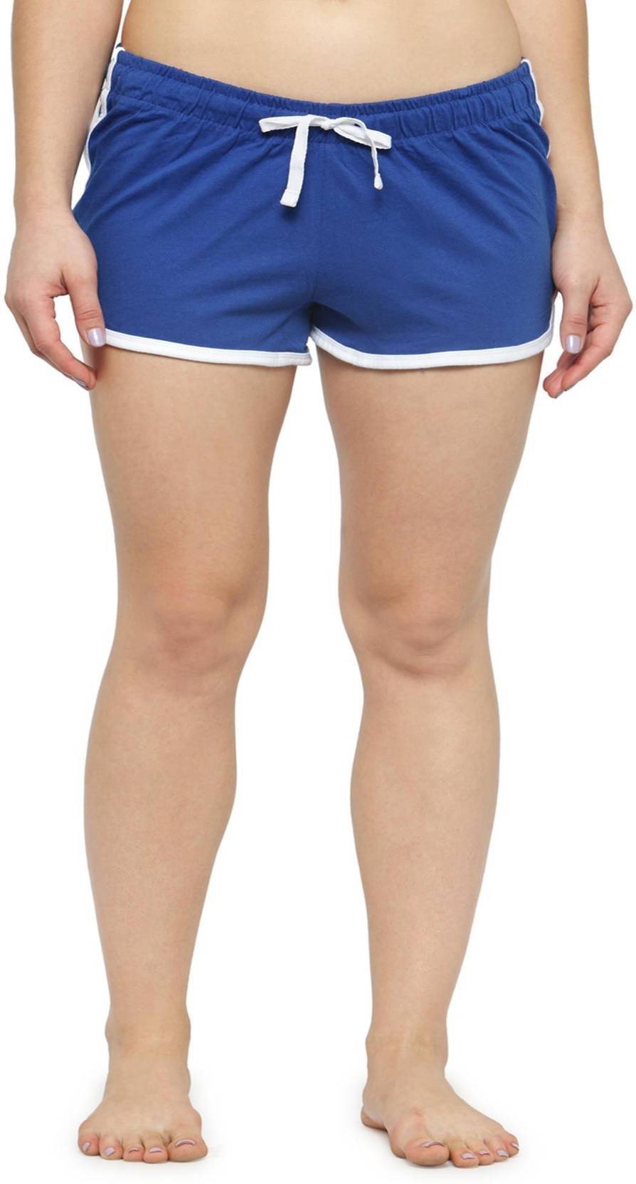 KOTTY  Printed Women White Night Shorts