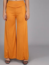 Kotty Women Solid Mid-Rise Regular Fit Trousers