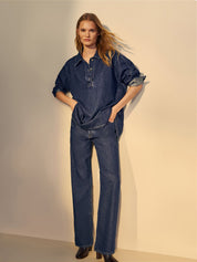 Kotty Women Straight Fit High-Rise Stretchable Jeans