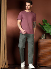 Kotty Men Relaxed Easy Wash Cargos Trousers