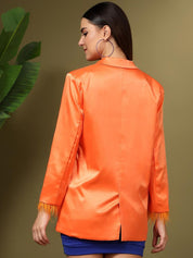 Kotty Notched Lapel Single Breasted Blazer