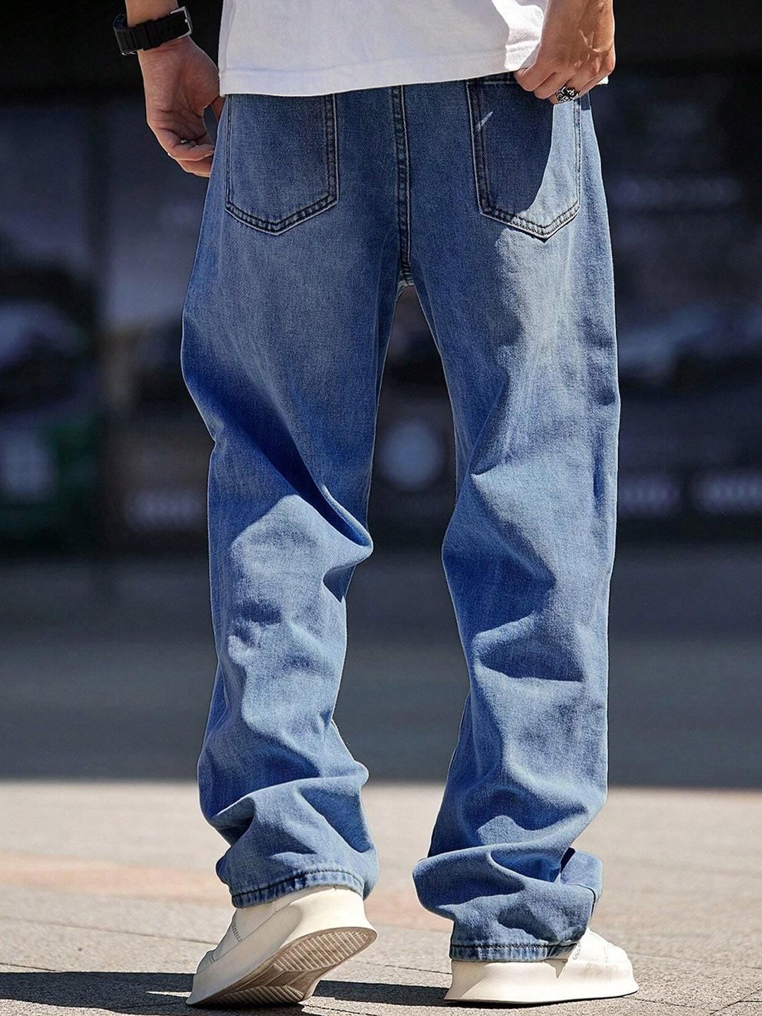 Kotty Men Regular Fit Low-Rise light Fade Stretchable Jeans