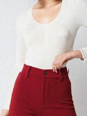 Kotty Scoop Neck Long Sleeves Thermal T-shirt With Trousers