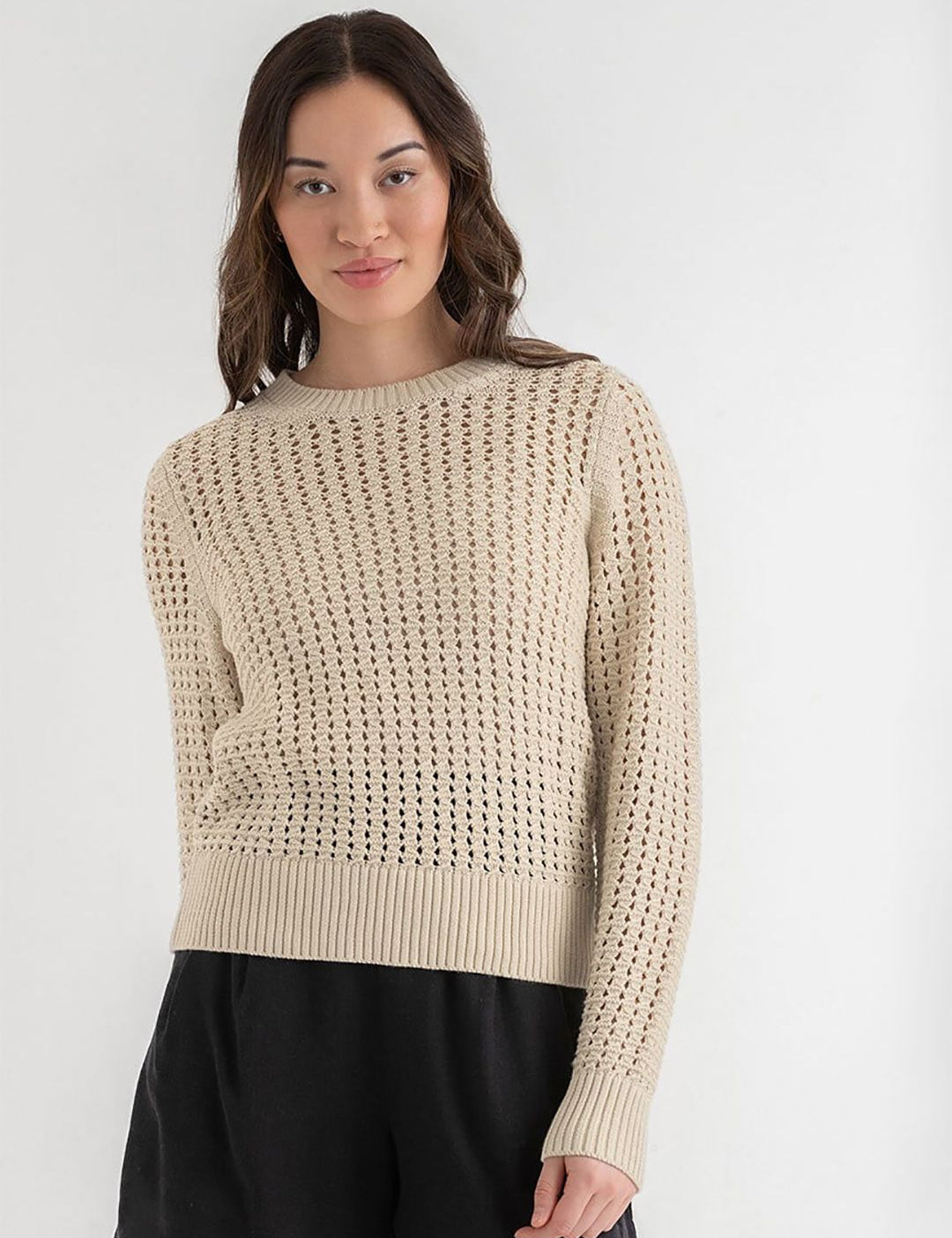 Kotty Women Long Sleeves Round Neck Pullover