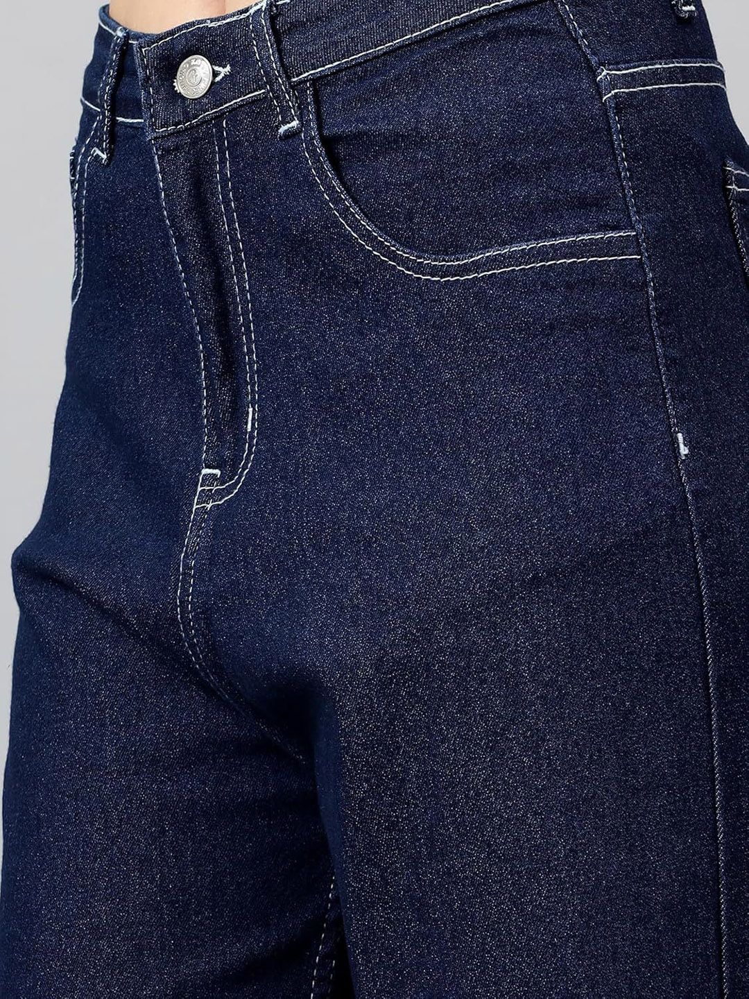 Kotty Women Wide Leg High-Rise Stretchable Jeans