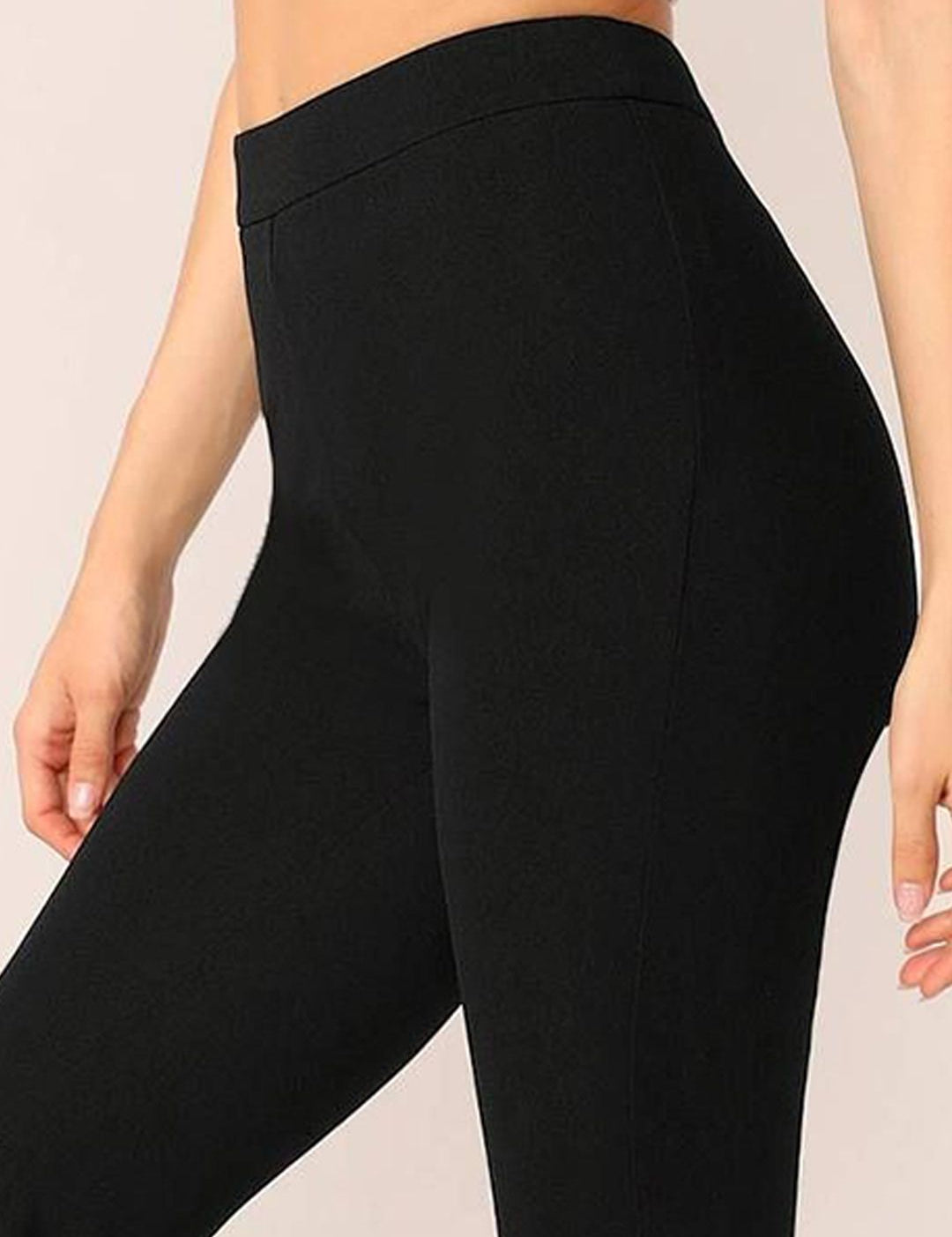 Kotty Women Solid Relaxed High-Rise Trousers