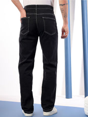 Kotty Men Comfort Regular Fit Mid-Rise Stretchable Jeans