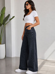 Kotty Women Blue Jean High-Rise Clean Look Stretchable Jeans