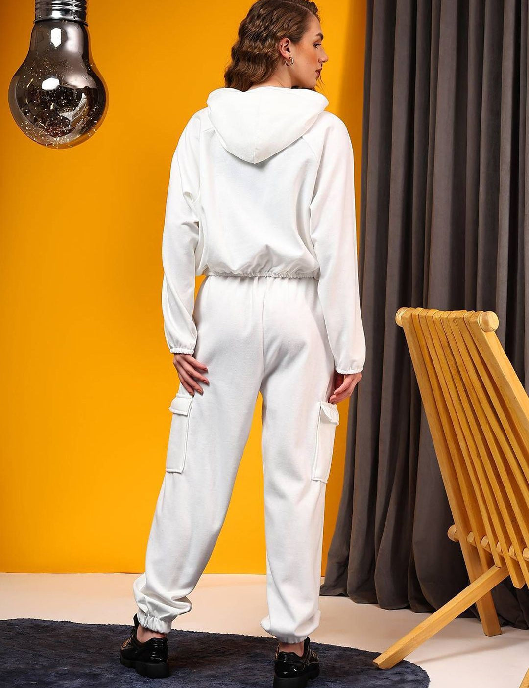 Kotty Hooded Neck Sweatshirt With Joggers Co-Ords