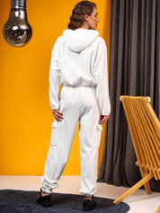 Kotty Hooded Neck Sweatshirt With Joggers Co-Ords