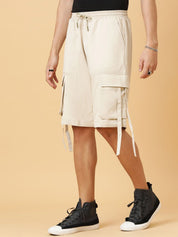 Kotty Men Low-Rise Cargo Shorts