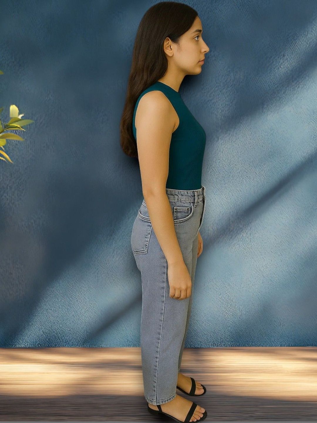 Kotty Women Regular Fit High-Rise Light Fade Stretchable Jeans