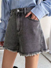 Kotty Women High-Rise Denim Shorts