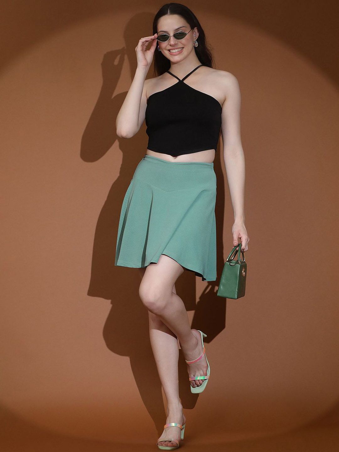  Kotty Flared Above Knee Skirts