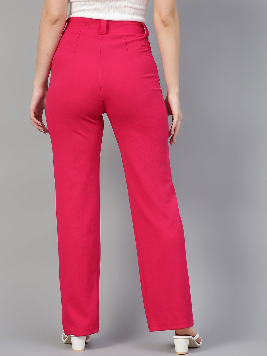 Kotty White and Pink Scoop Neck T-Shirt with Trouser