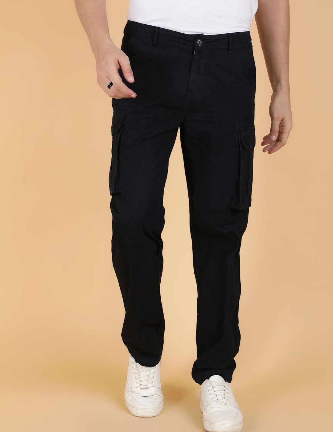 Kotty Men Easy Wash Cargos Trousers