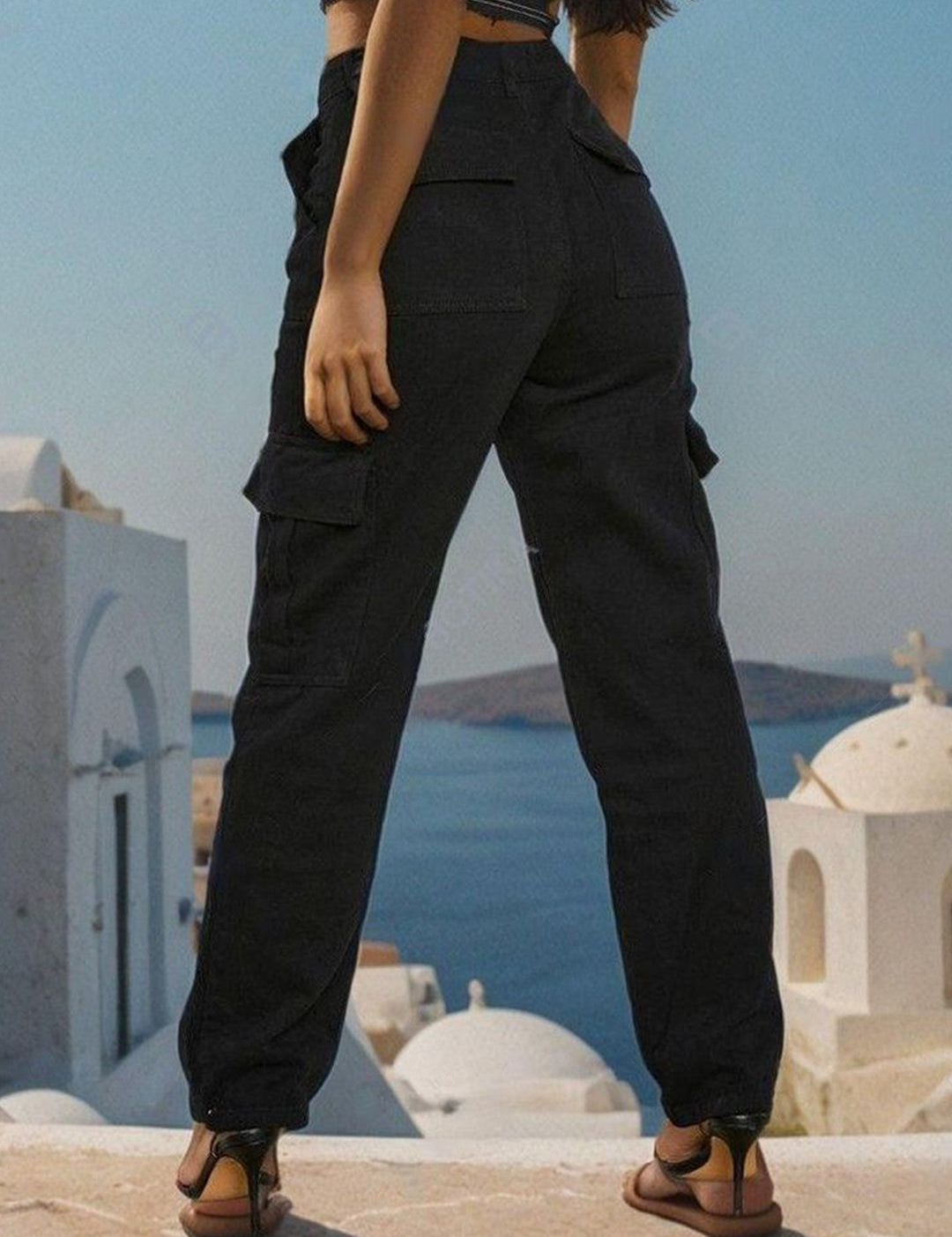 Kotty Women Cotton Straight Fit High-Rise Stretchable Jeans