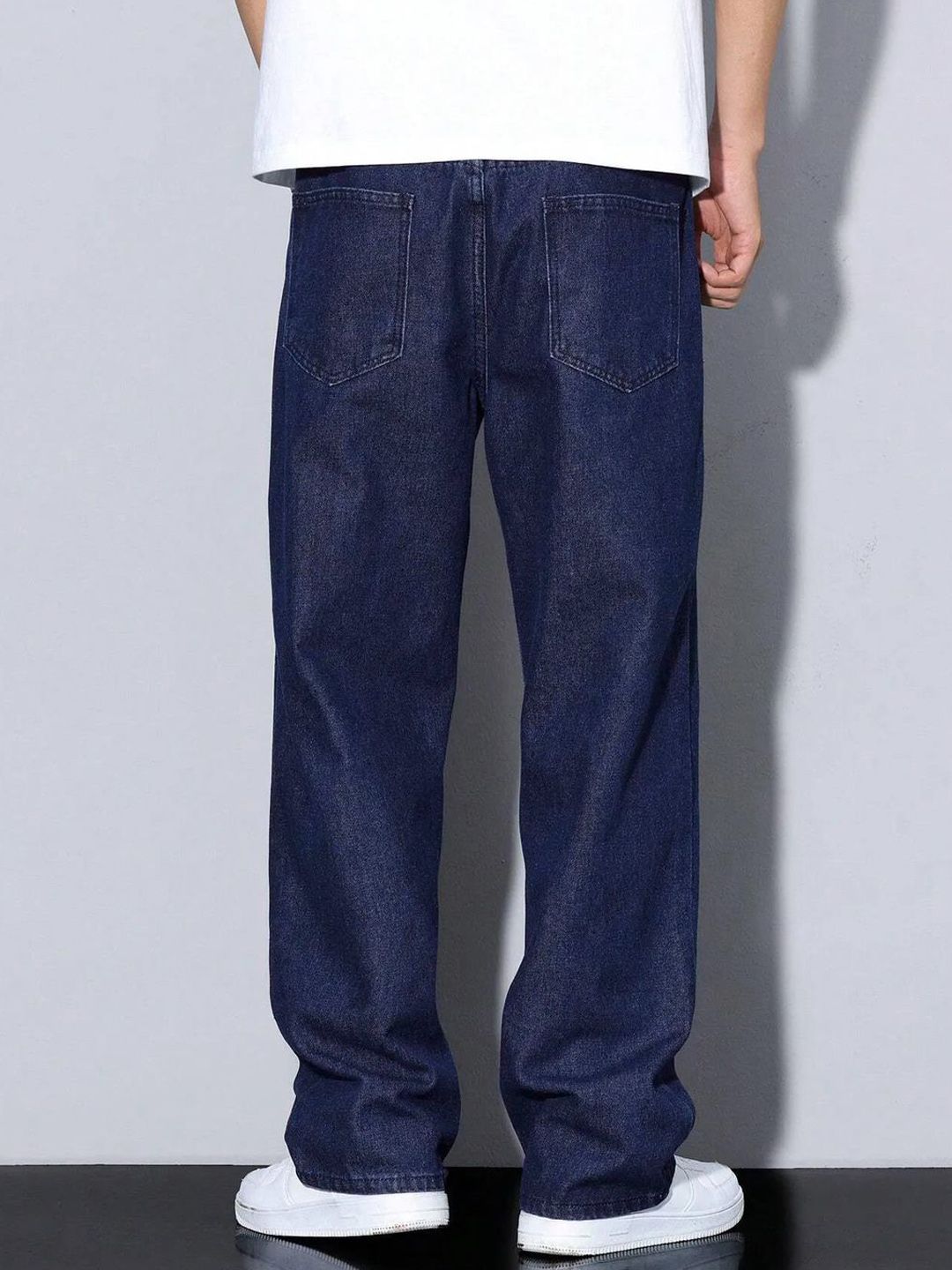 Kotty Men Mid-Rise Dark Shade Stretchable Jeans