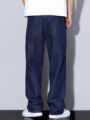 Kotty Men Mid-Rise Dark Shade Stretchable Jeans