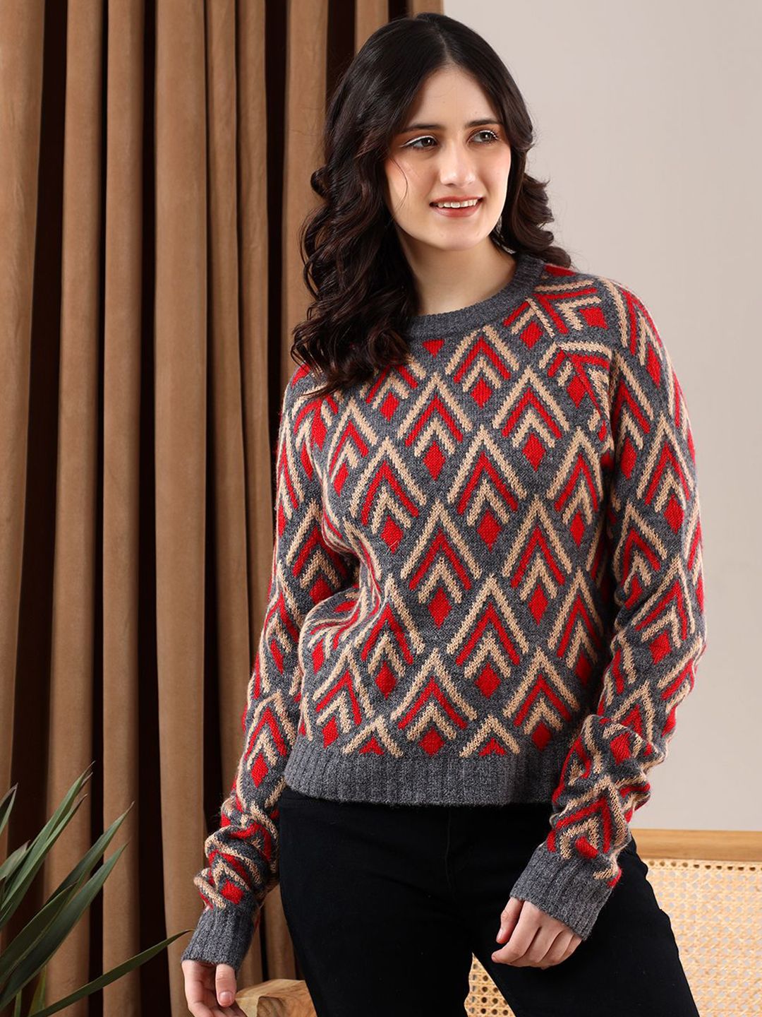 Kotty Women Cable Knit Pullover
