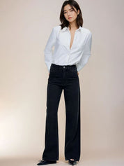 Kotty Women Straight Fit High-Rise Jeans