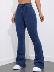 Kotty Women Bootcut High-Rise Stretchable Jeans