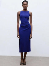 Kotty Women Boat Neck Bodycon Dress