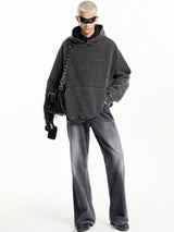Kotty Men Wide Leg Low-Rise Light Fade Stretchable Jeans