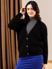 Kotty Women Ribbed Cardigan