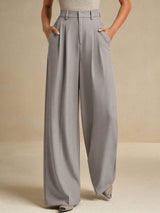 Kotty Women Relaxed Fit High-Rise Regular Trousers