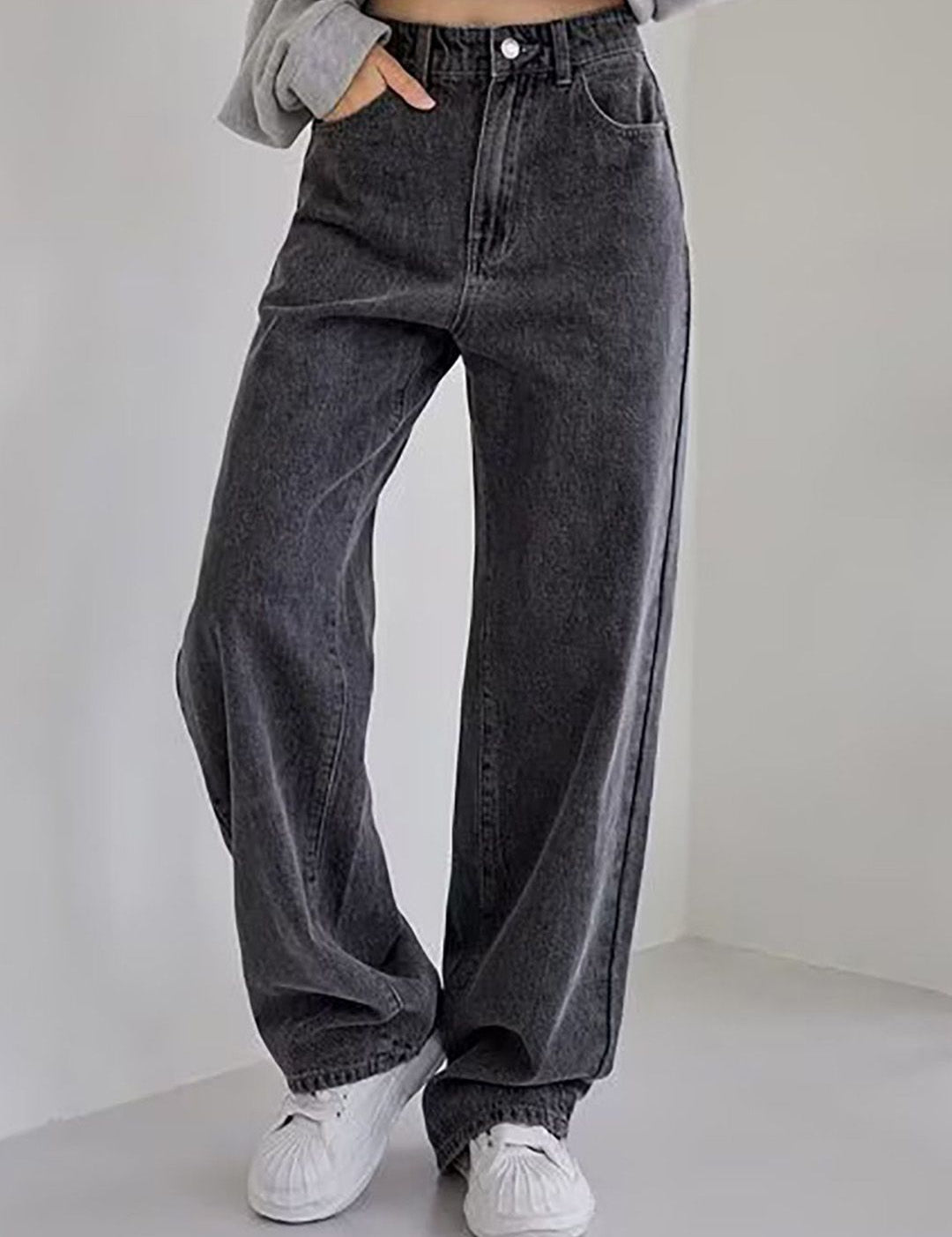 Kotty Women Wide Leg High-Rise Stretchable Jeans