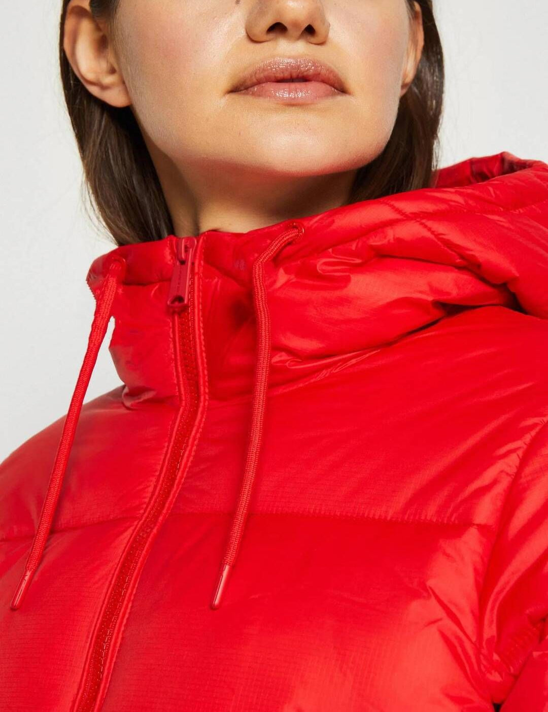 Kotty Hooded Lightweight Crop Puffer Jacket 