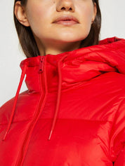 Kotty Hooded Lightweight Crop Puffer Jacket 
