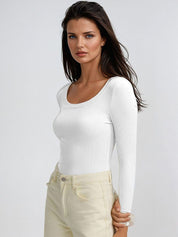 Kotty White and Teal Blue Long Sleeves T-Shirt with Trouser