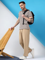 Kotty Men Low-Rise Pleated Trousers