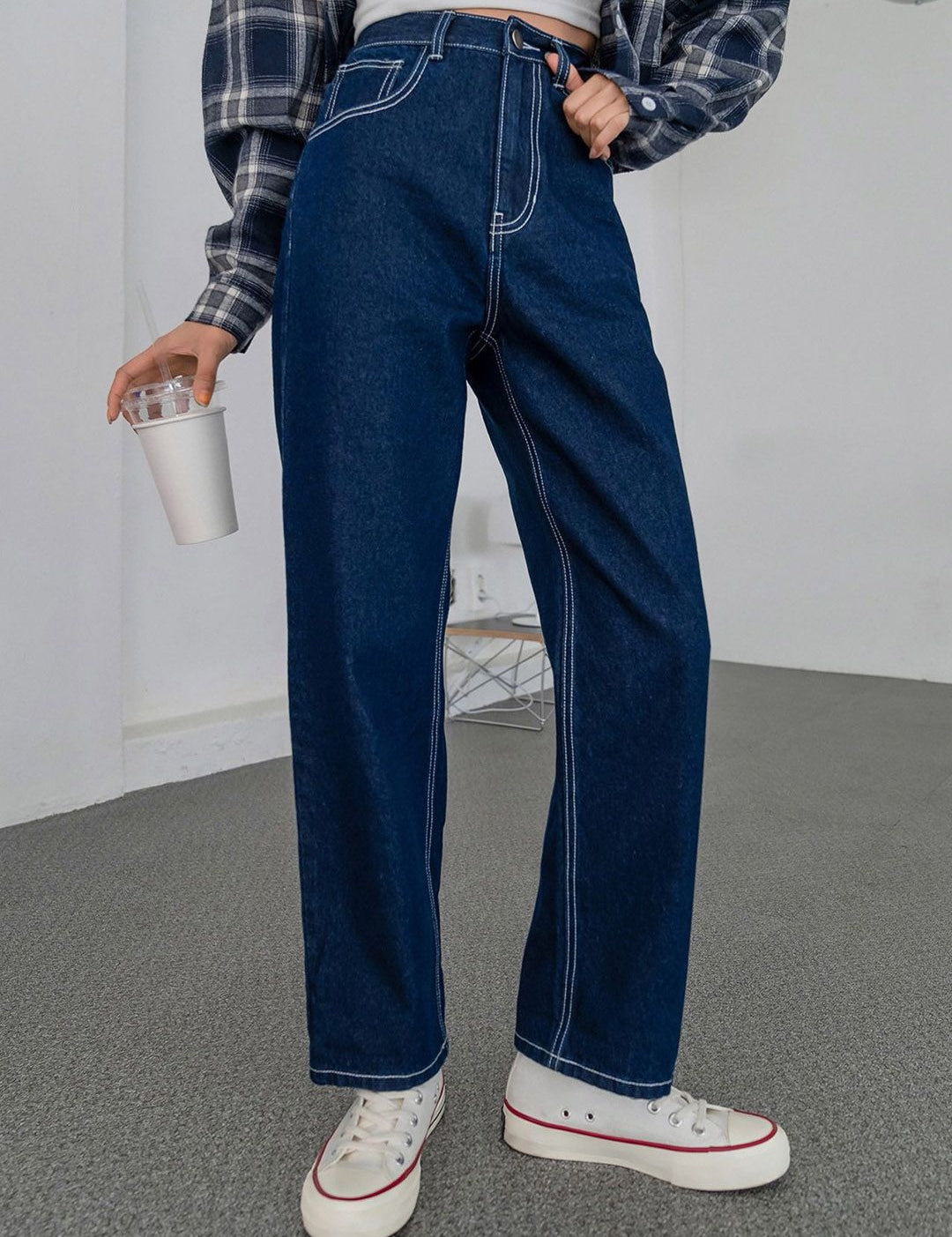 Kotty Women Regular Fit High-Rise Stretchable Jeans