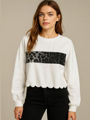 Kotty Women Animal Printed Full Sleeve Sweatshirt