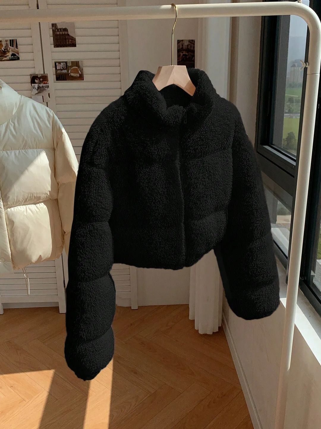 Kotty Women Crop Open Front Jacket