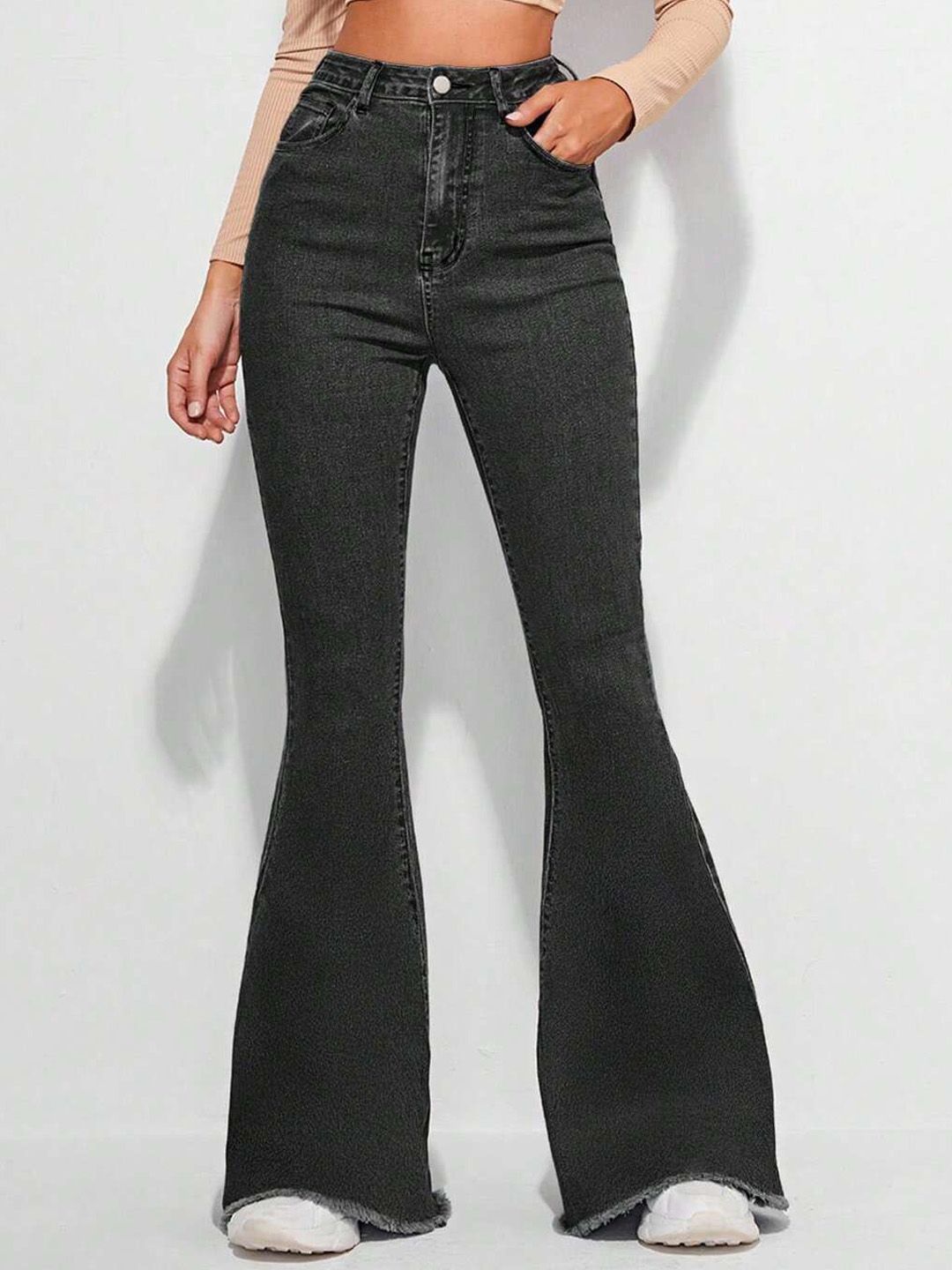 Kotty Women Bootilicious Bootcut High-Rise Stretchable Jeans