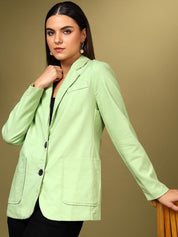 Kotty Notched Lapel Single Breasted Blazer