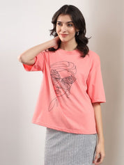 Kotty Women Printed T-shirt