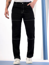 Kotty Men Comfort Regular Fit Mid-Rise Stretchable Jeans