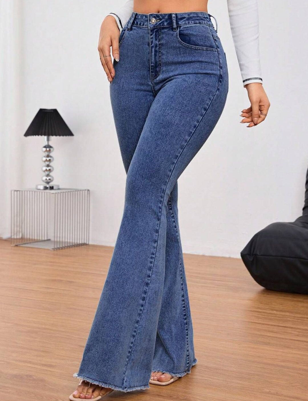 Kotty Women Bootilicious High-Rise Stretchable Bootcut Jeans