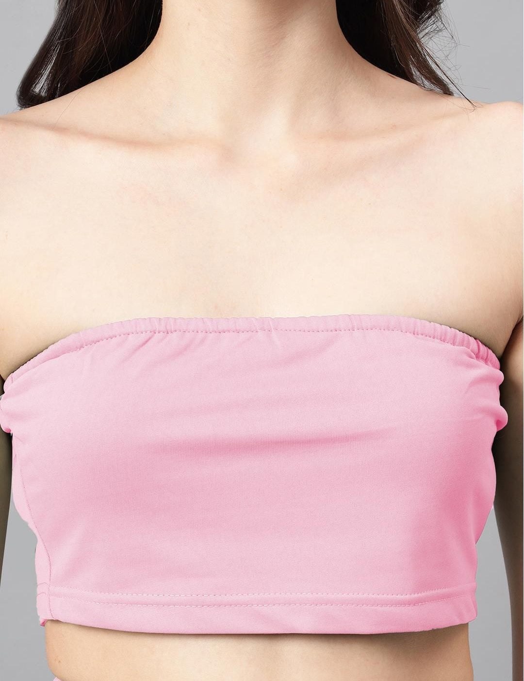 Kotty Pink Off-Shoulder Top With Trouser 